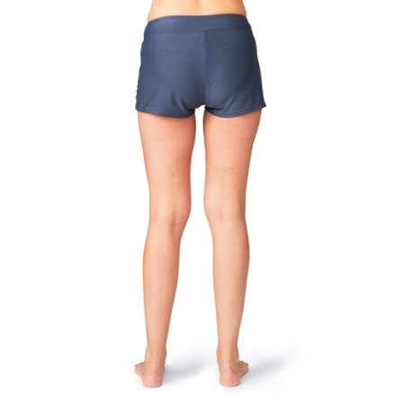 Free Country Laser-Cut Swim Boy Shorts - Women's 1
