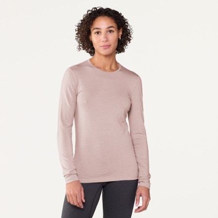 Icebreaker Merino 200 Oasis Long-Sleeve Crewe Thermal Top - Women's 1