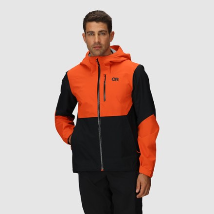 【メンズM】Rivelo レインジャケット langcliffe Outdoor Research Freewheel MTB Stretch Bike Rain Jacket - Men's