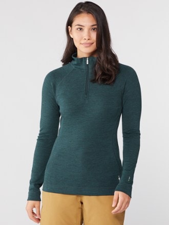 Smartwool Classic Thermal Merino Quarter-Zip Base Layer Top - Women's 1