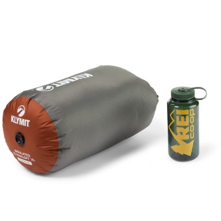 Klymit Insulated Klymaloft PEAK XL Sleeping Pad Stuff sack (32oz bottle not included)