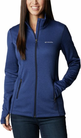 Columbia Park View Grid Fleece Full-Zip Jacket - Women's | REI Co-op