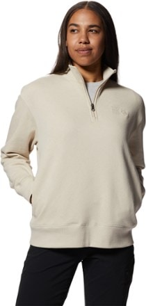 Mountain Hardwear MHW Logo Quarter-Zip Pullover - Women's 0