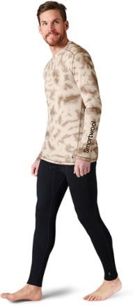 Smartwool Classic Thermal Merino Plant-Based Dye Logo Crew Base Layer Top - Men's 3