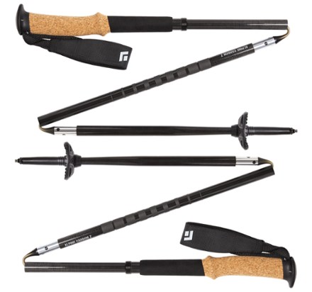 Black Diamond Alpine Carbon Z Trekking Poles - Pair