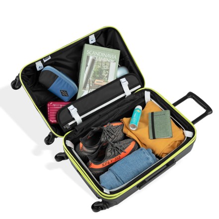 Sherpani Meridian Carry-On Wheeled Luggage Accessories not included.