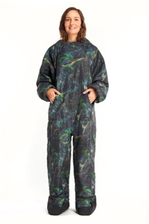 Selk'Bag Lite Recycled Wearable Sleeping Bag - Rainforest Print 0