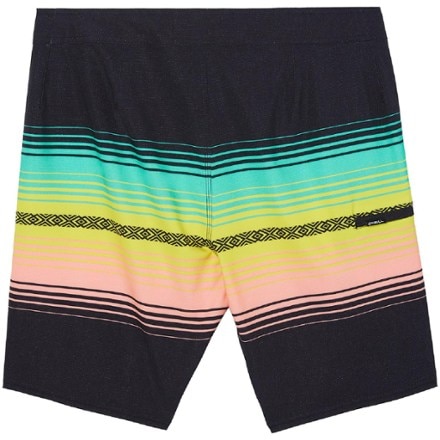 O'Neill Hyperfreak Heat Stripe Line 19" Board Shorts - Men's 4