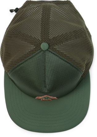REI Co-op Swiftland Trucker Hat Overhead (Green Arbor)
