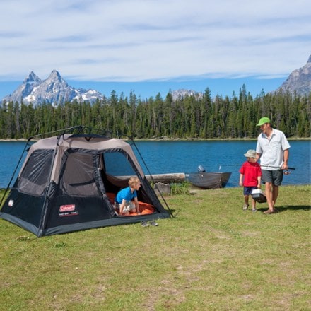 Coleman 4-Person Cabin Camping Tent with Instant Setup 2