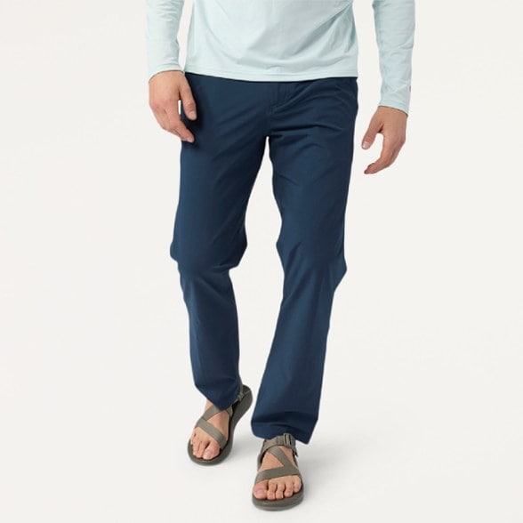 On Body Image of color Mountain Shadow/Vintage Indigo