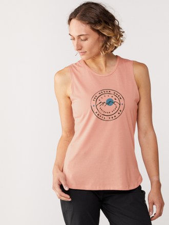 Flylow Haiku Graphic Cycling Tank Top - Women's 1