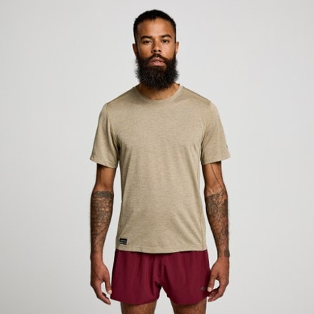 Saucony t online shirts brown
