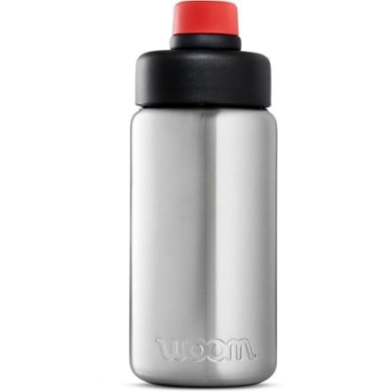 woom GLUG Stainless-Steel Water Bottle and Cage Set - Kids' 1