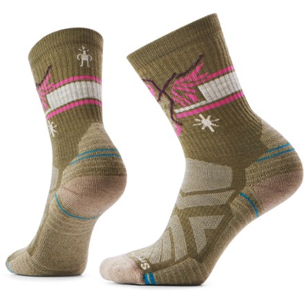 Smartwool Hike Light Cushion Hoo Who Crew Socks - Women's 0