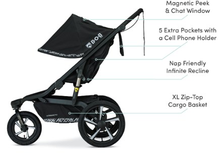 BOB Gear Alterrain Pro Jogging Stroller 3