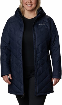 Columbia Wo Heavenly Long Hooded Jacket Plus Sizes - Women