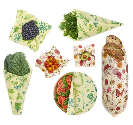 Bee's Wrap Assorted Plant-Based Wraps - Set of 7 1