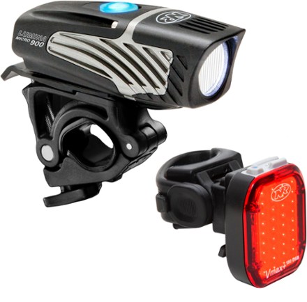 NiteRider Lumina Micro 900 Front / Vmax+ 150 Rear Bike Light Set