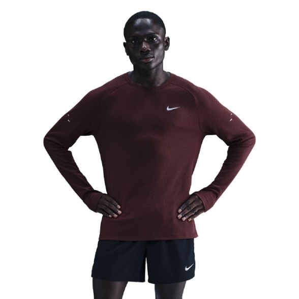 On Body Image of color Burgundy Crush/Reflect Black