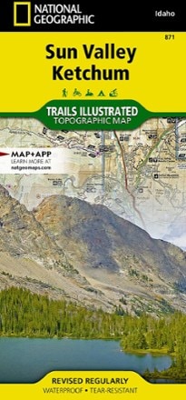 National Geographic Sun Valley, Ketchum Topographic Map 0