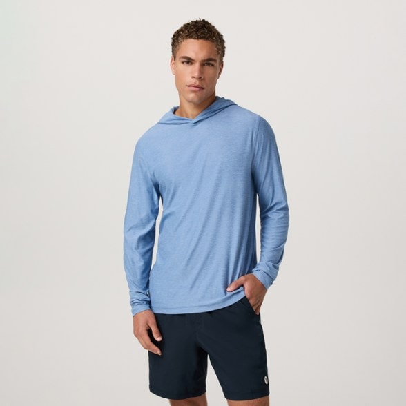 On Body Image of color Isle Blue Heather