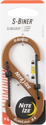 Nite Ize S-Biner Aluminum SlideLock #4 Dual Carabiner 1