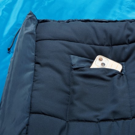 The North Face Dolomite One Double Sleeping Bag Pocket detail