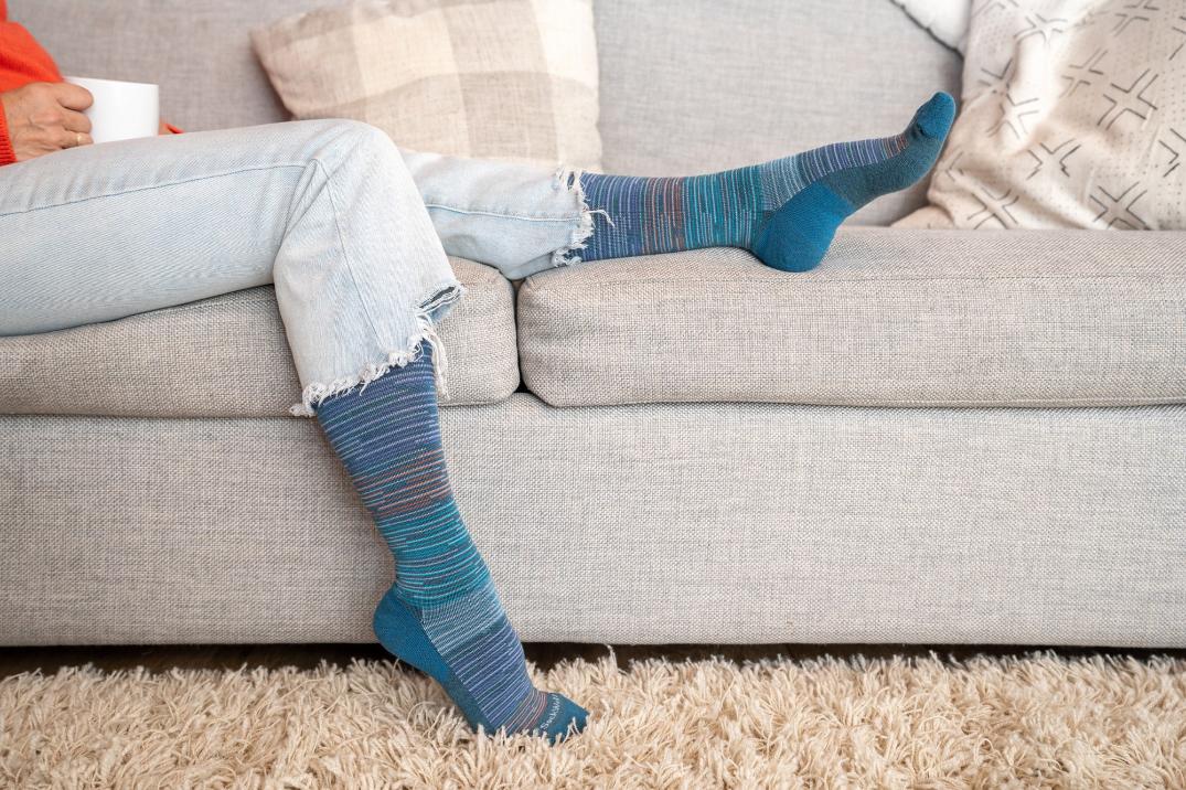 Location Image for Good Vibes Compression Socks - Women's