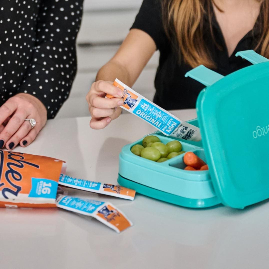 Location Image for Zero-Sugar Mini Grass-Fed Beef Sticks - Package of 16