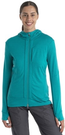 Icebreaker Quantum III Long-Sleeve Zip Hoodie - Women's 1