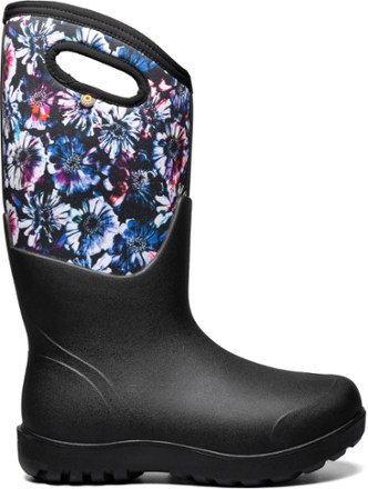 Bogs Neo-Classic Tall Real Flowers Boots - Women