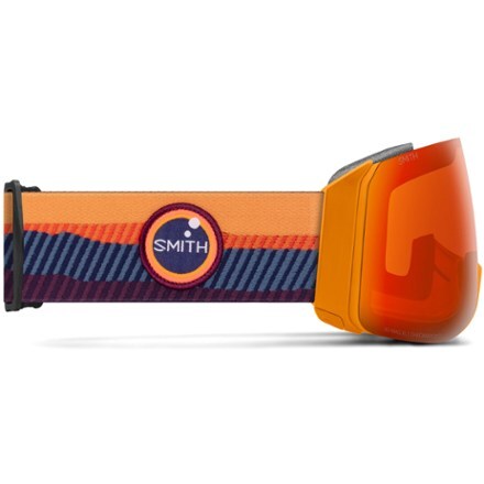 Smith 4D MAG XL Low-Bridge Fit ChromaPop Snow Goggles with Lens Protector 3