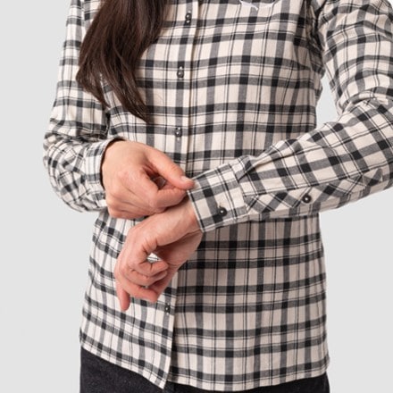 Salewa Fanes Flannel 5 PL Long-Sleeve Shirt - Women's 6