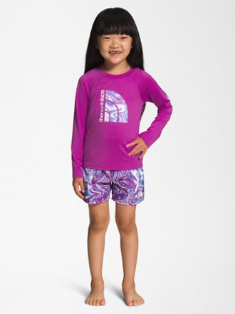 The North Face Amphibious Sun Swimsuit Set - Toddlers' 0