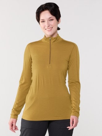 REI Co-op Merino 185 Long-Sleeve Half-Zip Base Layer Top - Women's 1