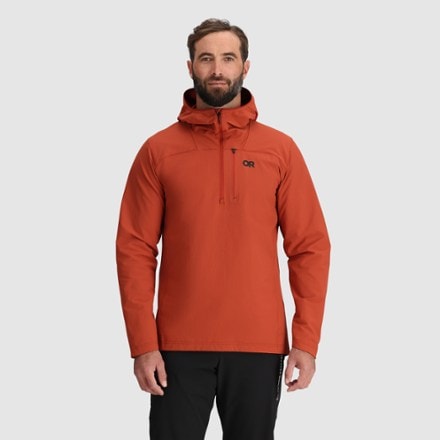 Outdoor Research Freewheel Half-Zip Bike Hoodie - Men's 1