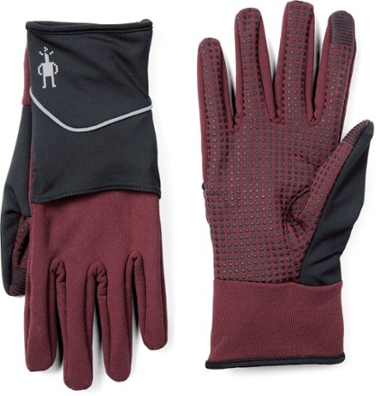 Merino Wool Gloves Smartwool L4144 Unsex Black Merno Sport Fleece