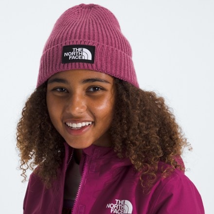 The North Face TNF Box Logo Cuffed Beanie - Kids' 1