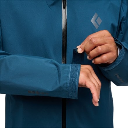 Black Diamond Fineline Stretch Rain Shell - Men's 8