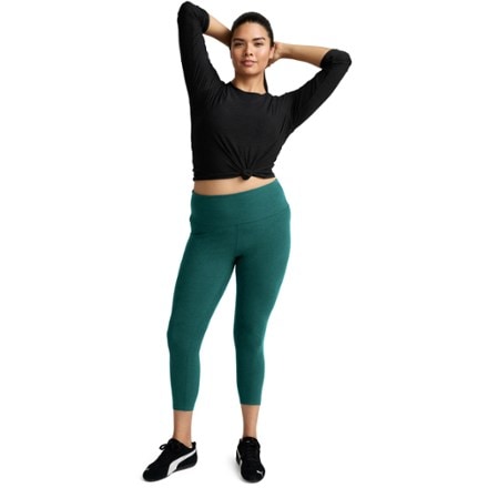 Beyond Yoga Spacedye Caught in the Midi High-Waisted 7/8 Leggings - Women's 6