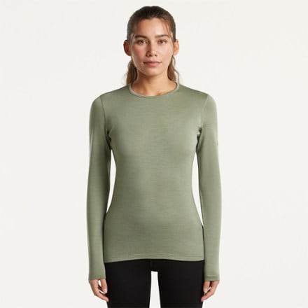 Icebreaker 260 Tech Long-Sleeve Crewe Base Layer Top - Women's 1