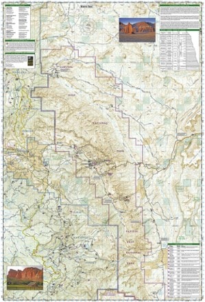 National Geographic Capitol Reef National Park Trail Map 2