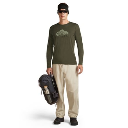 Icebreaker Merino 150 Tech Lite Long-Sleeve T-Shirt Aoraki Explorer - Men's 6