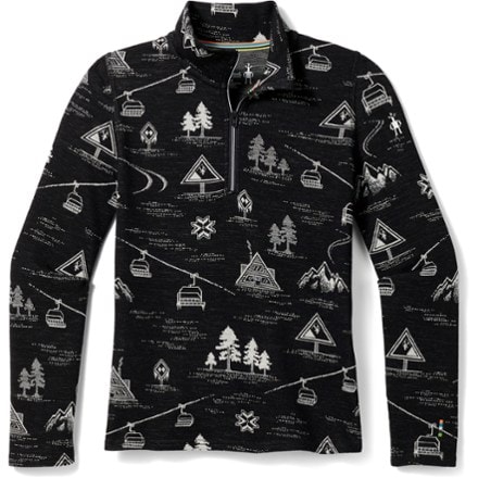 Smartwool Classic Thermal Merino Base Layer Quarter-Zip - Kids' 0