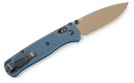  Benchmade - Bugout 535 EDC Knife with Blue Grivory