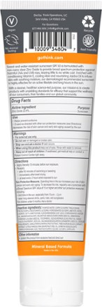Thinksport Clear Zinc SPF 50 Sunscreen 1
