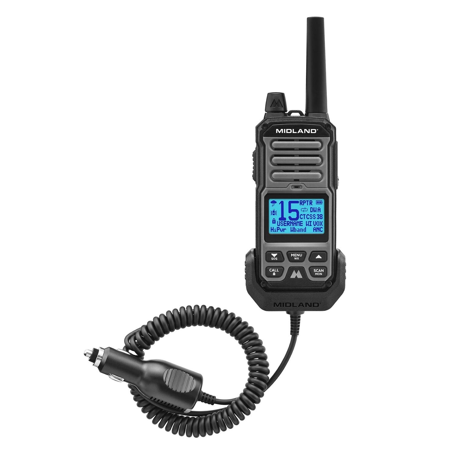 GXT67 GMRS 5-Watt Walkie Talkie