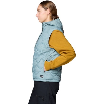 Mountain Hardwear Seek Out Snap-Neck Insulated Vest - Women's 3