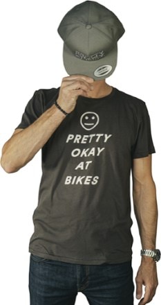 Ostroy Pretty Okay At Bikes T-Shirt 1